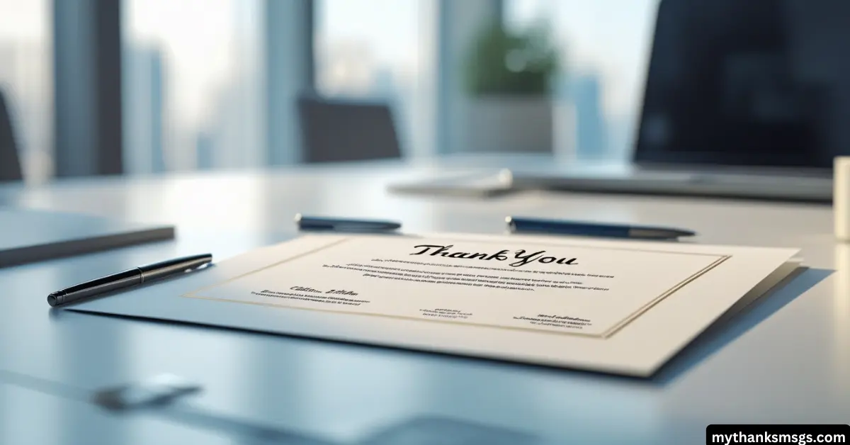 Thank You Note to Clients: Best Practices