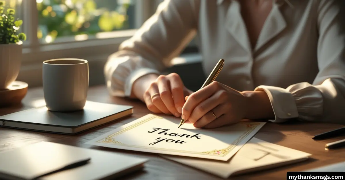 Building Confidence in Writing Thank You Notes