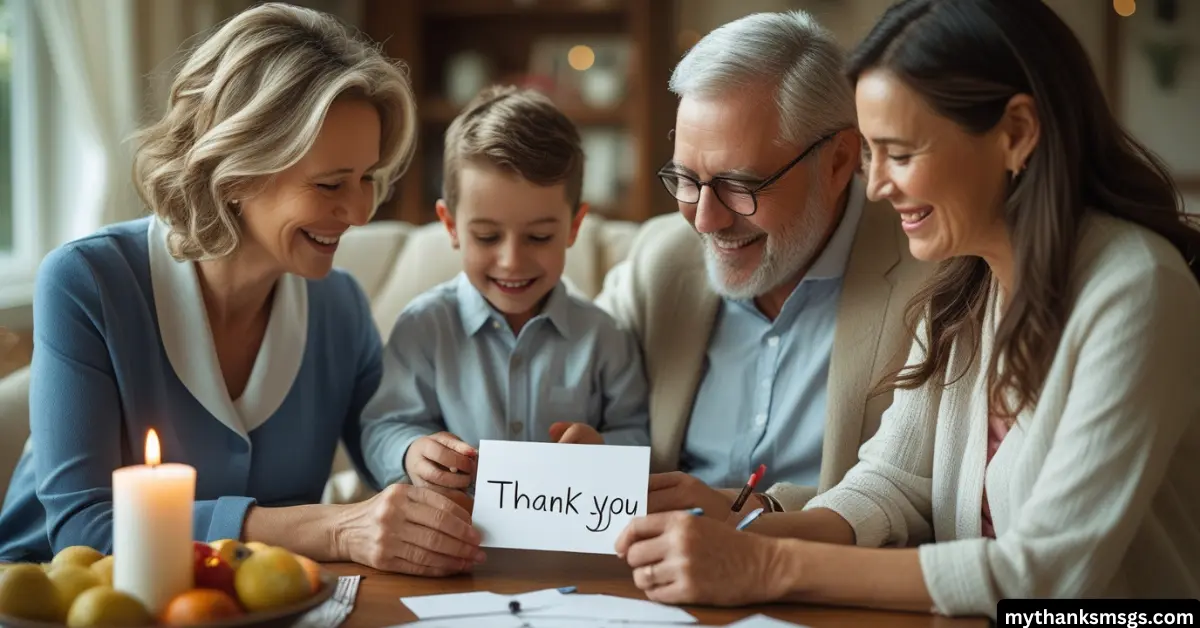 Thank You Messages for Godparents from Godchild