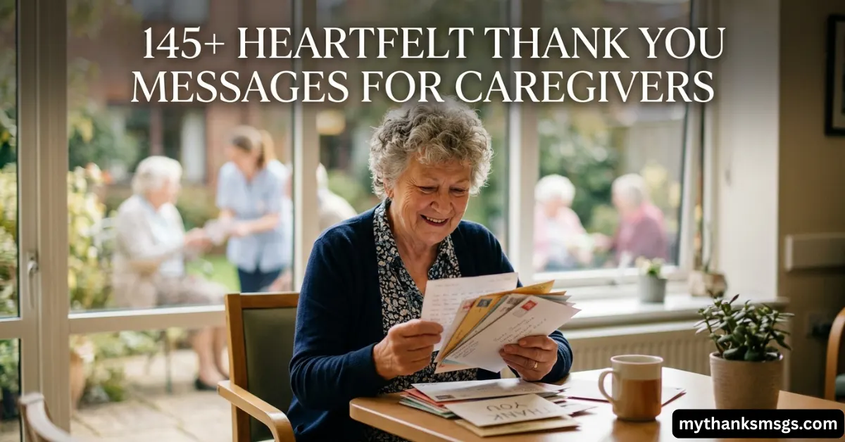 145+ Heartfelt Thank You Messages for Caregivers