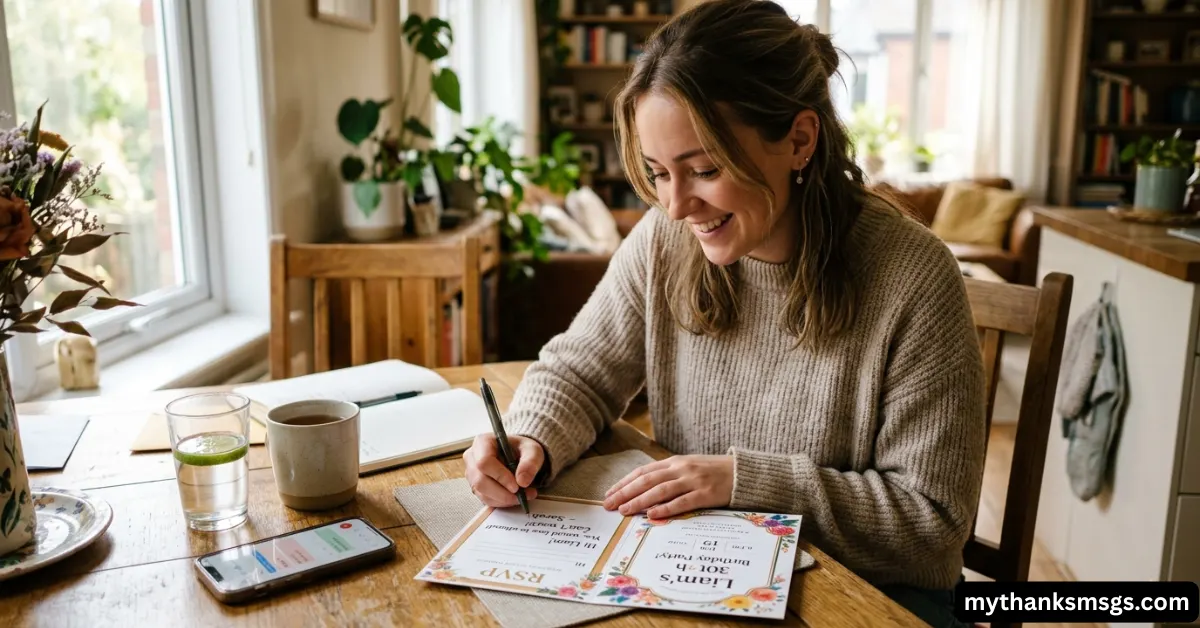 How to Respond to a Birthday Invite the Right Way