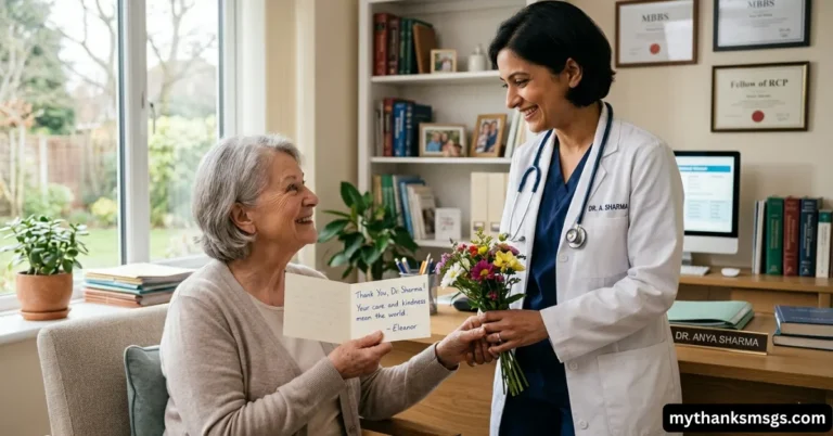 Thank You Messages for Doctor (75+ Heartfelt Examples)