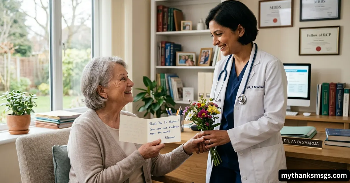 Thank You Messages for Doctor (75+ Heartfelt Examples)