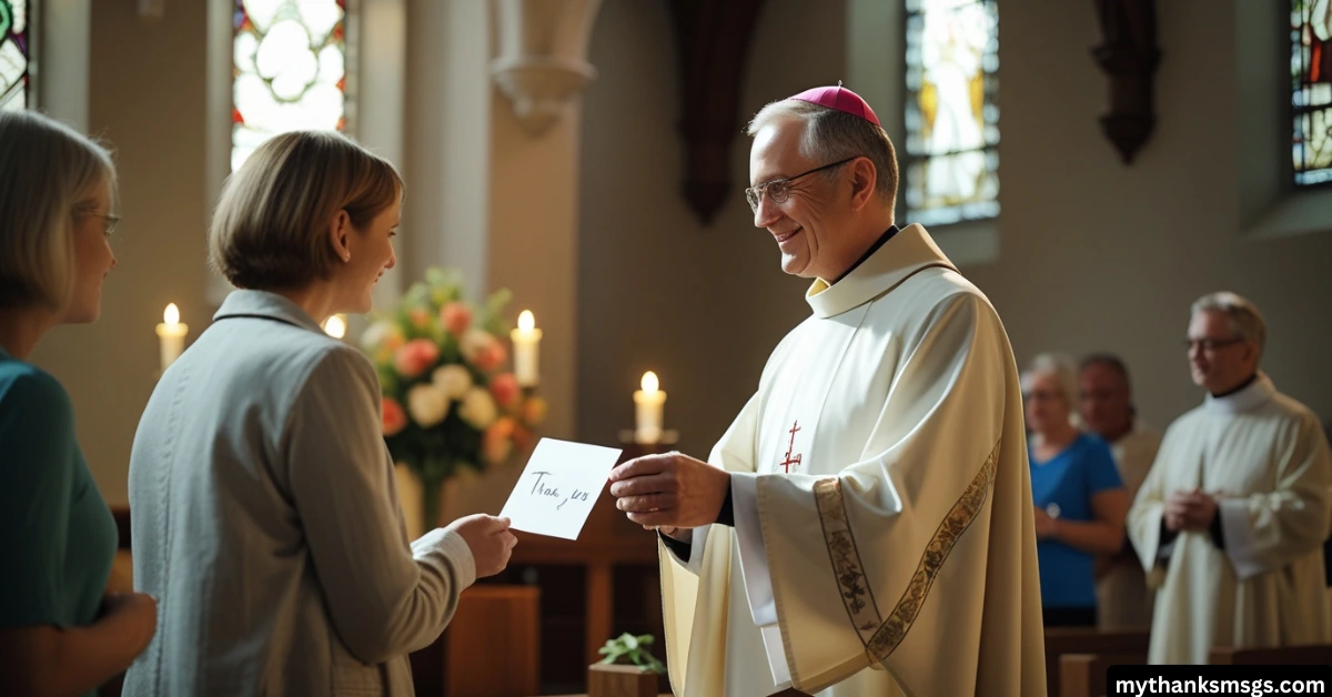 Thankful Thank You Messages for Priest After a Sermon