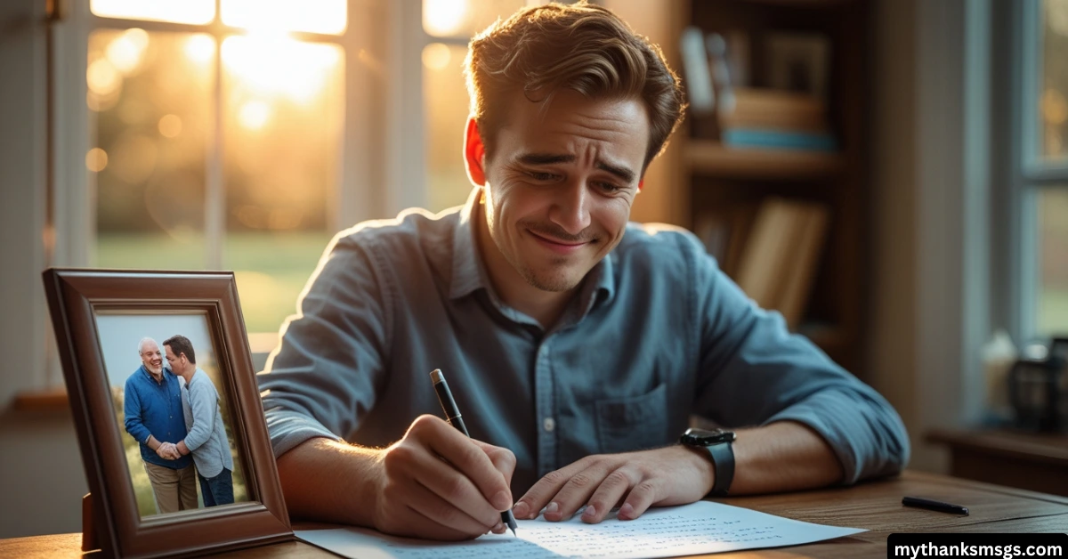 Heartfelt Thank You Message to Godfather