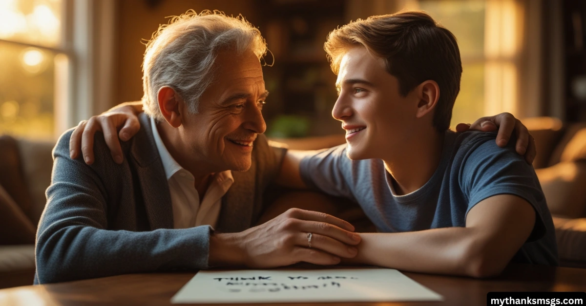 Thank You Message to Godfather for Support During Difficult Times