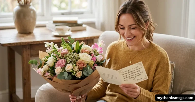 How to Say Thank You for Flowers: 50+ Message Ideas to Impress Anyone