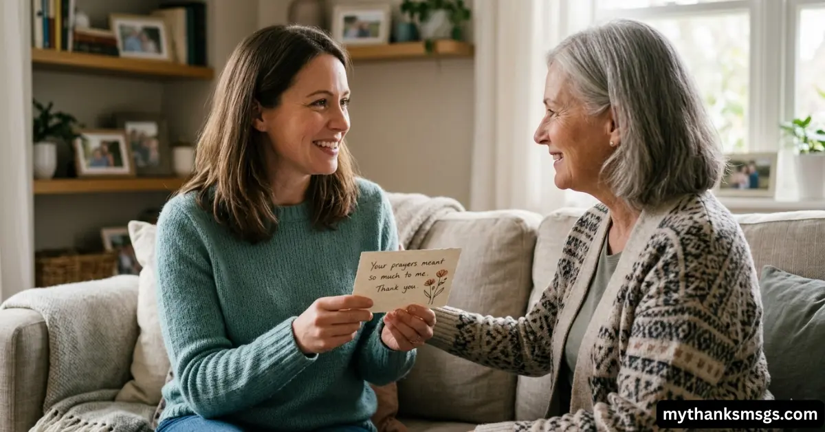 How to Thank Someone for Praying for You with Meaningful Messages