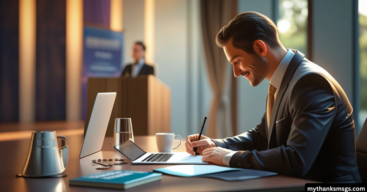 Key Elements of a Professional Thank You Message to a Guest Speaker