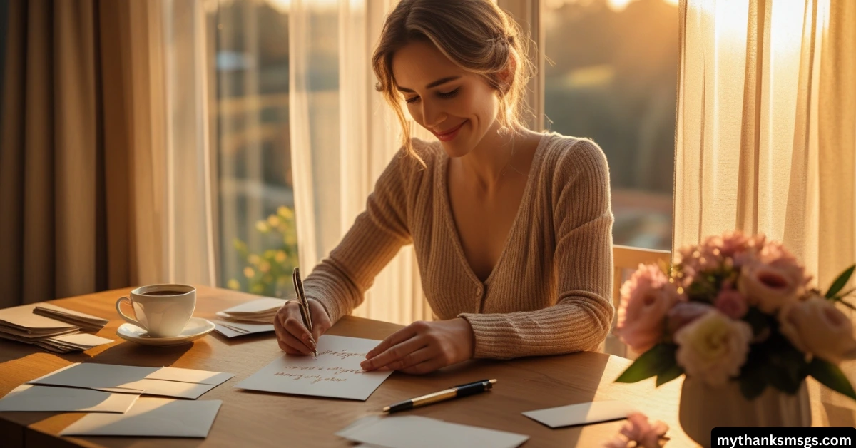 How to Personalize Your Thank You Message