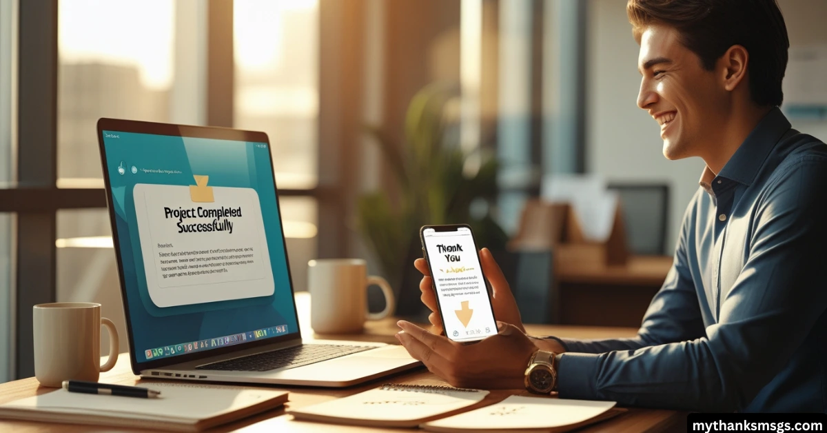 Messages After a Successful Project