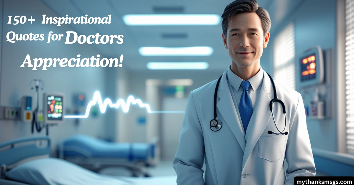 150+ Inspirational Quotes for Doctors Appreciation