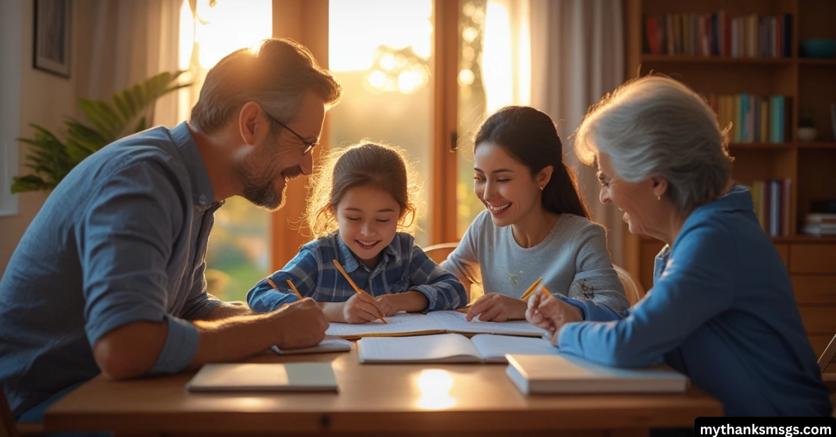 I Am Thankful for My Family Because They Teach Me Life Lessons