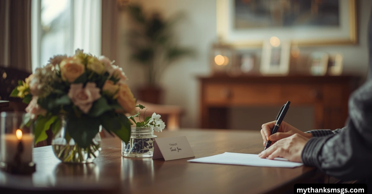 Using Thank You Messages for Healing