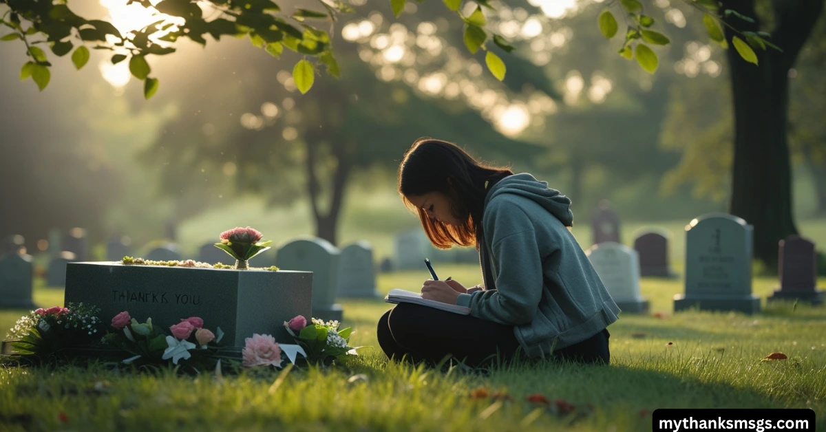 20 Short and Sincere sample thank you message after funeral