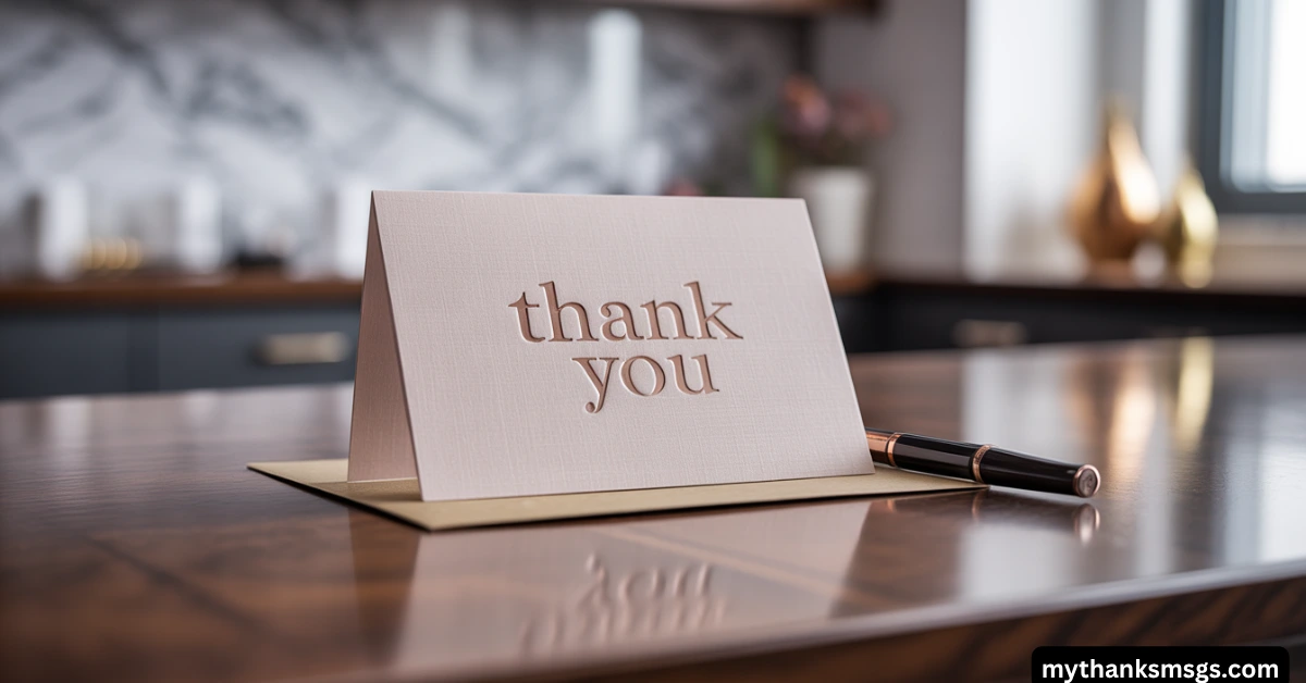 How to Write a Short and Sincere Thank You Message
