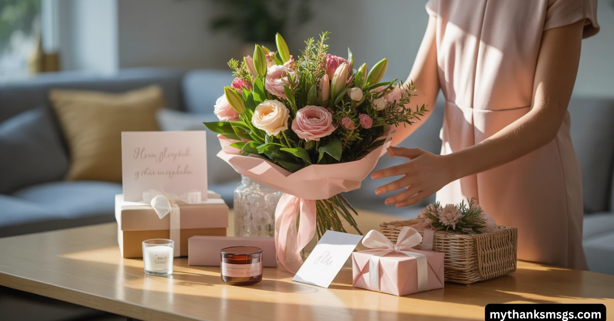 Combining Flowers with Other Gifts