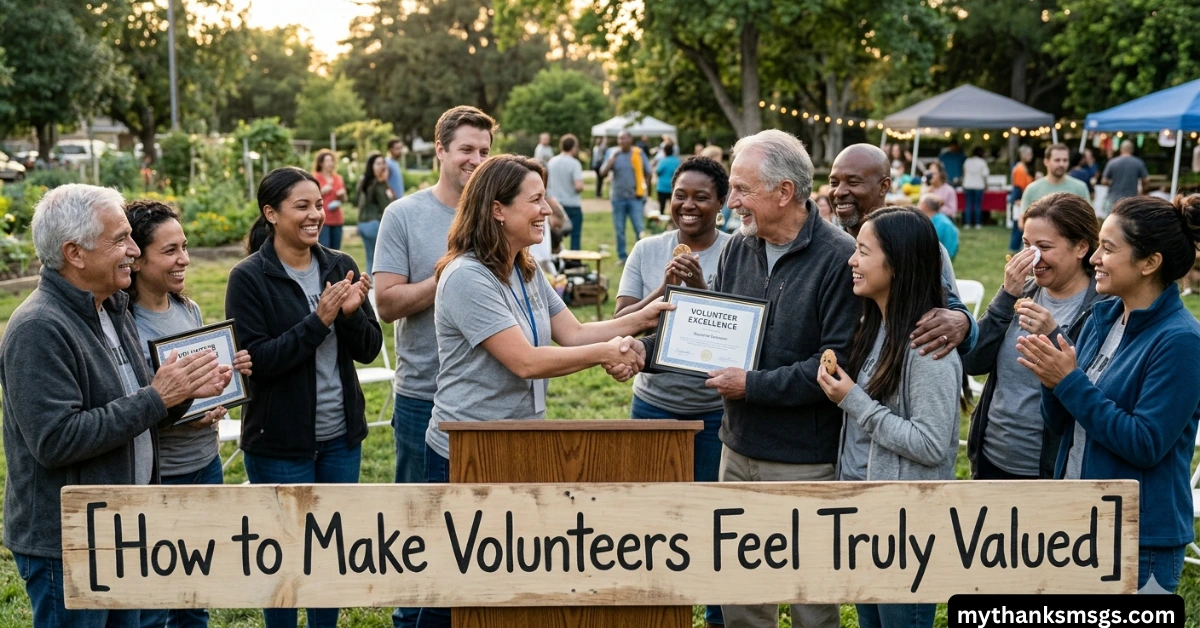 How to Make Volunteers Feel Truly Valued