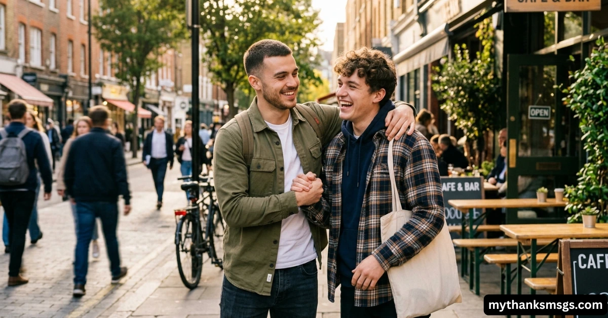 Casual & Natural Greetings Between Buddies