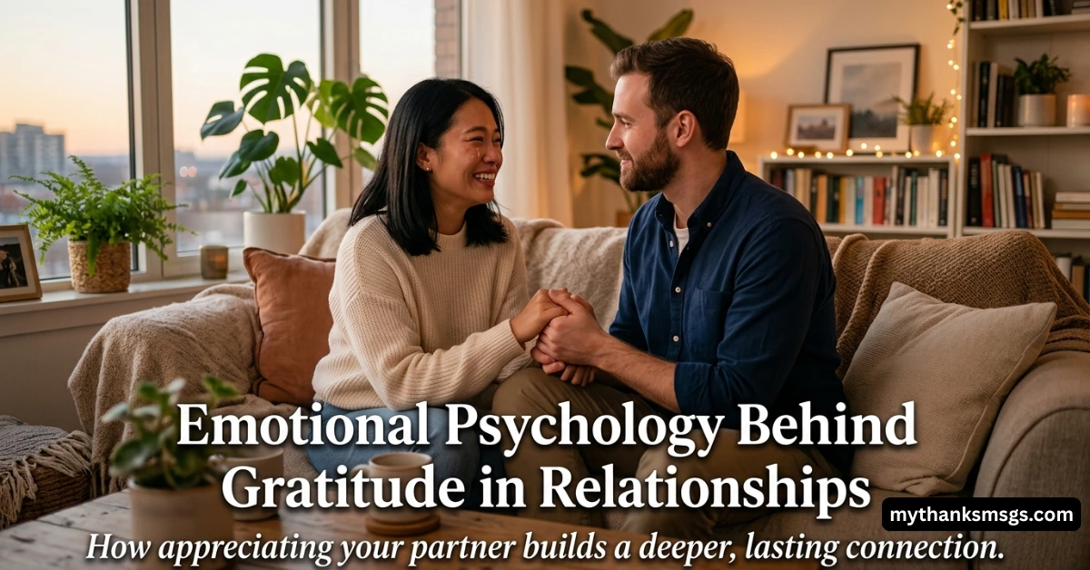 Emotional Psychology Behind Gratitude in Relationships