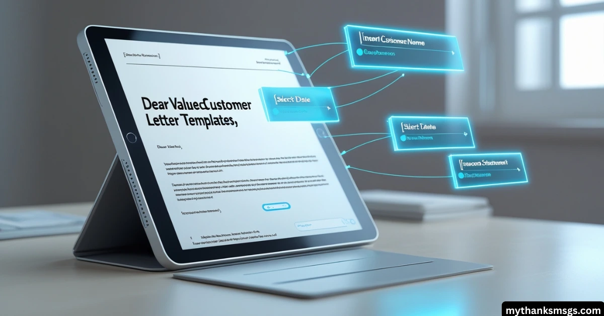 How to Customize Your Letter Templates