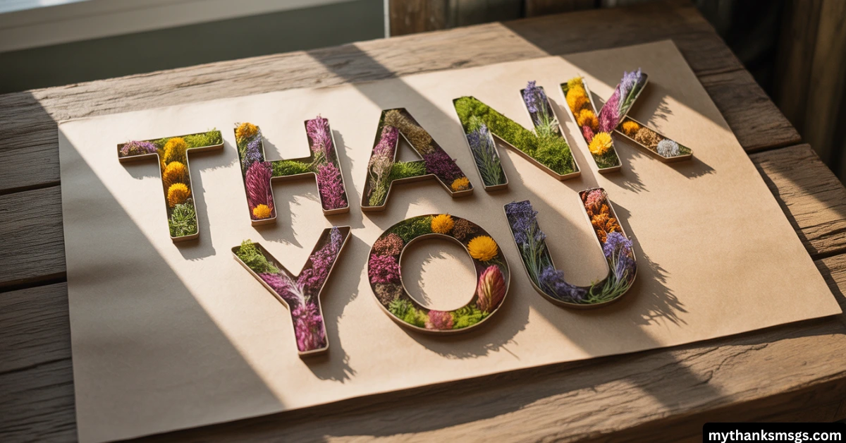 Thank You Messages for Social Media