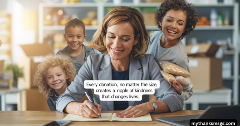 50 Short Thank You Message for Donation of Money Ideas