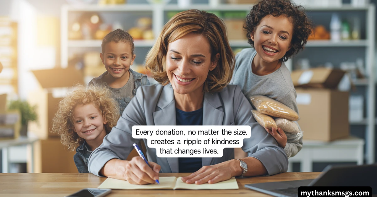 50 Short Thank You Message for Donation of Money Ideas