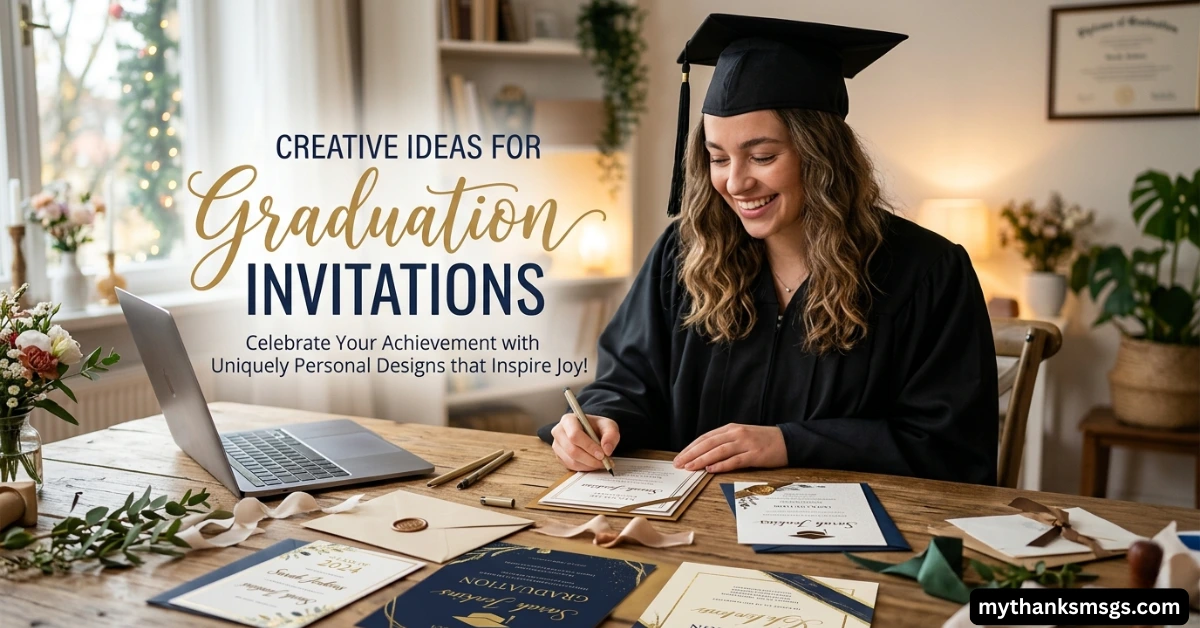 Creative Ideas for Graduation Invitations