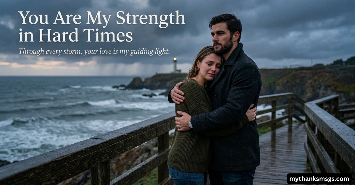 You Are My Strength in Hard Times