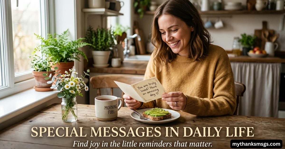 Special Messages in Daily Life