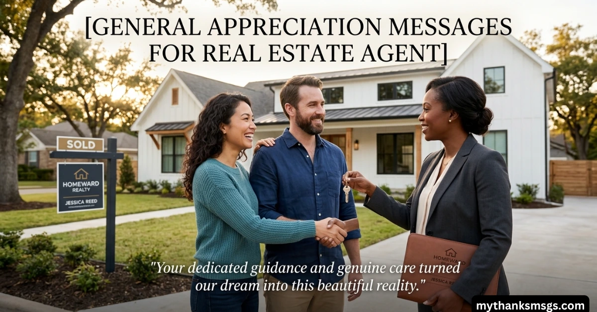 General Appreciation Messages