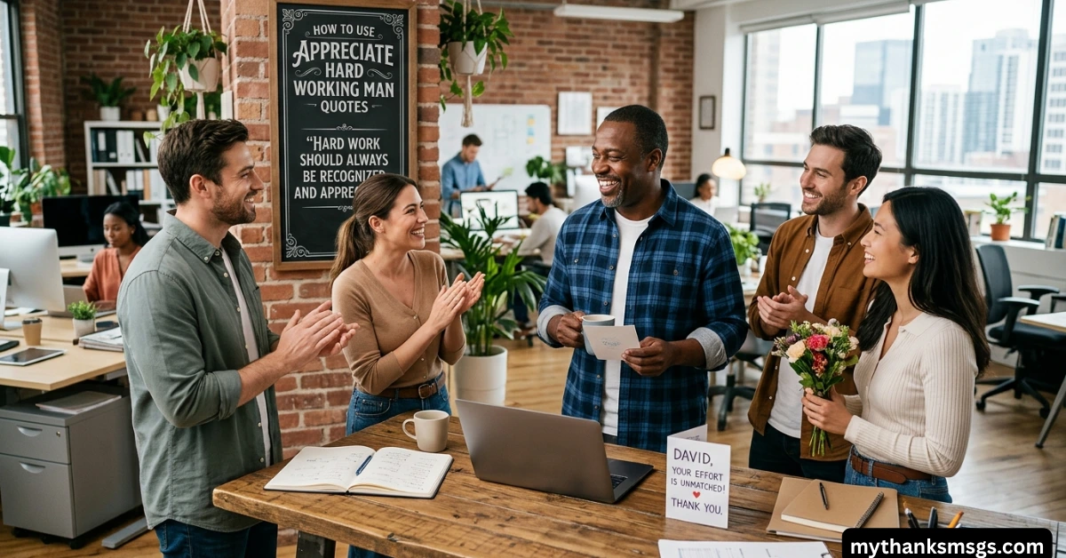 How to Use Appreciate Hard Working Man Quotes