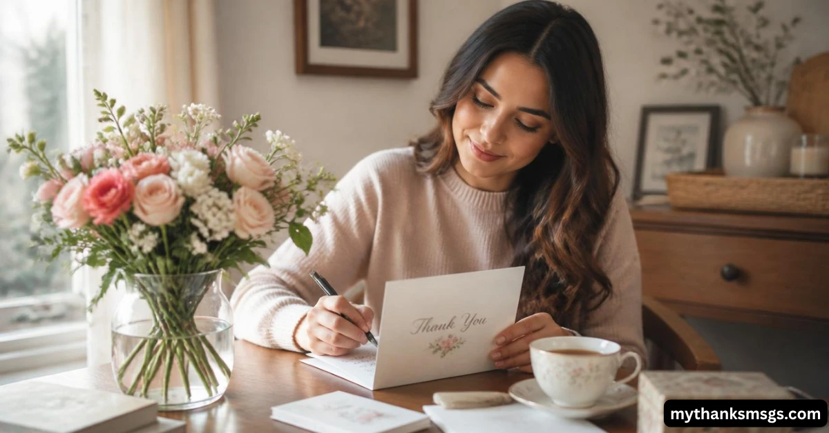 How to Write Your Own Thank You for Flowers Message