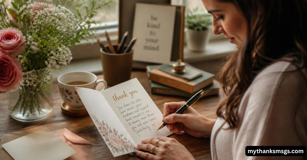 Practical Tips for Writing Better Thank-You Messages