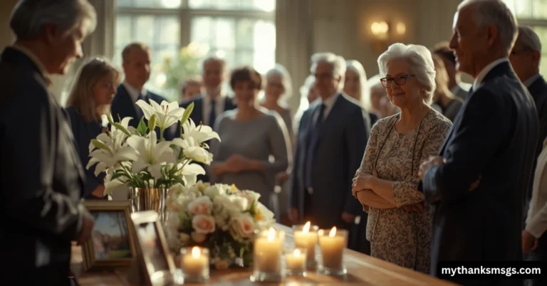 Powerful Thank You Message for Attending Funeral: 50+ Examples