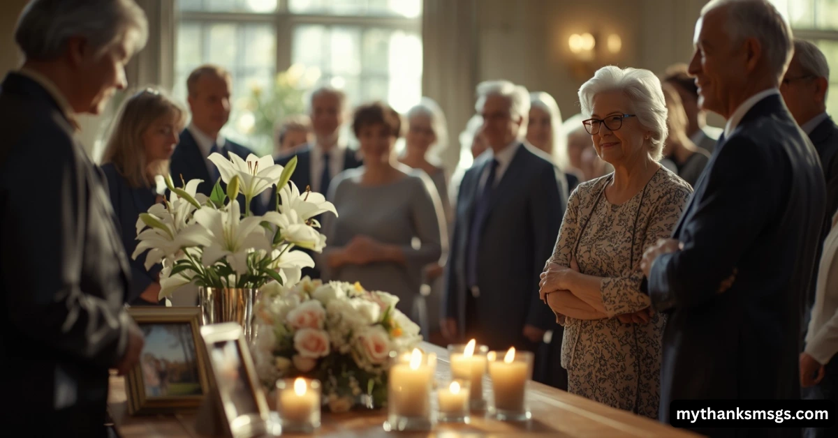 Powerful Thank You Message for Attending Funeral: 50+ Examples