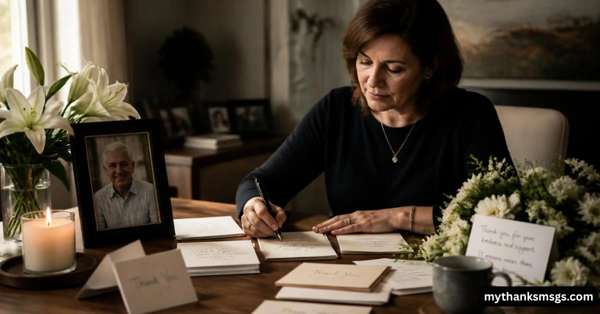 Tips for Writing a Thank You Message for Attending Funeral