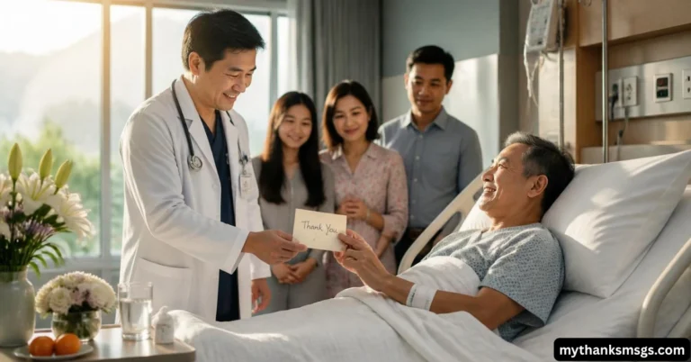 How to Write a Meaningful Short Thank You Message for Doctor After Surgery
