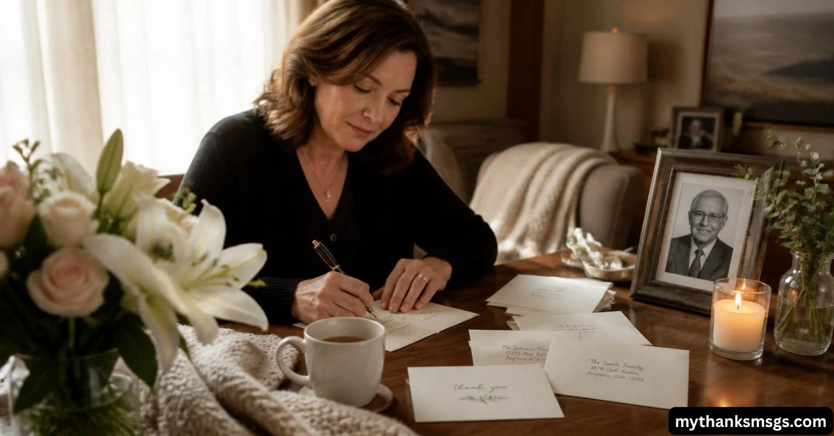 Practical Tips for Writing a Thank You Message for Funeral