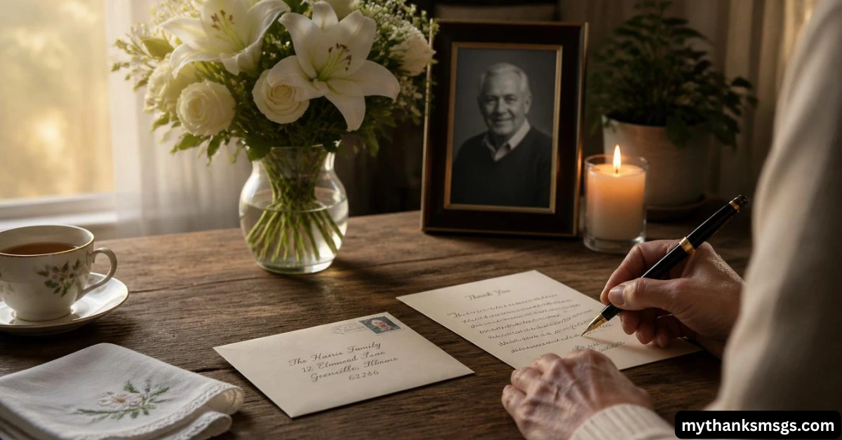 Final Thoughts on Writing a Thank You Message for Funeral