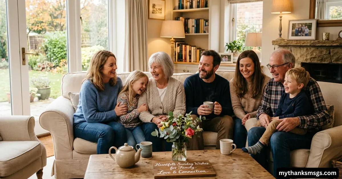 Heartfelt Sunday Wishes for Family