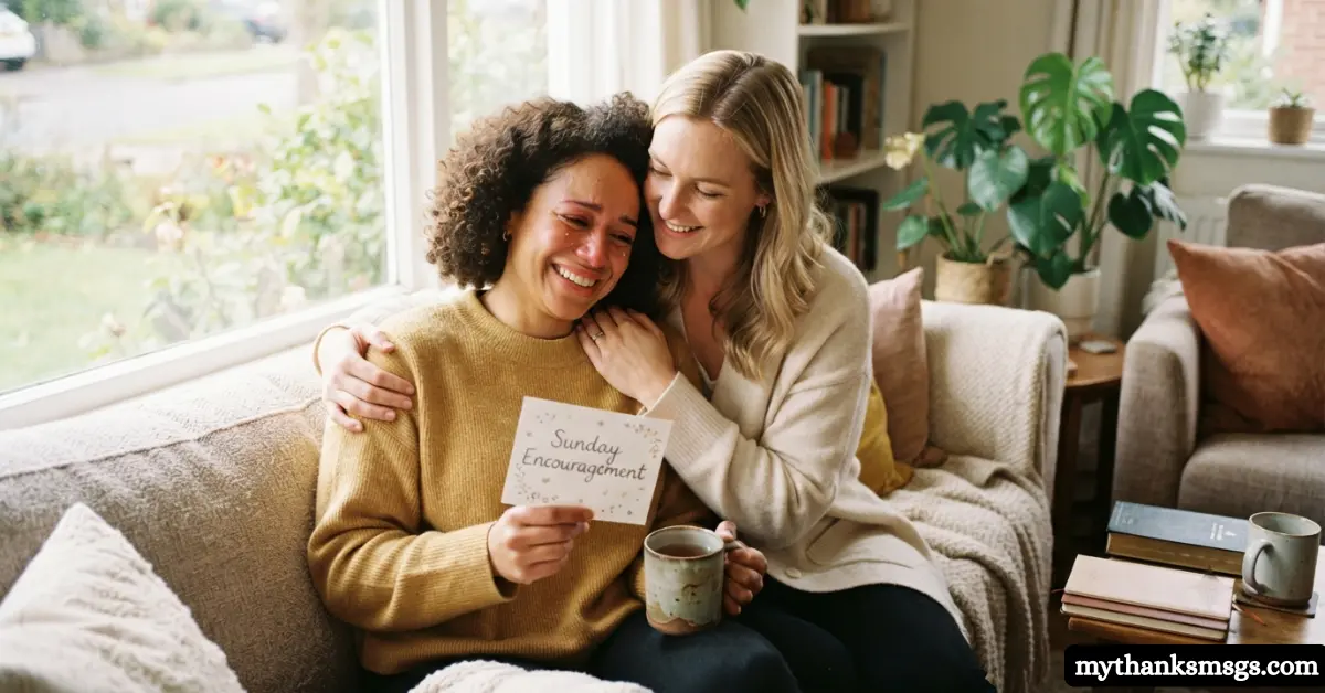 The Emotional Power of Sunday Encouragement