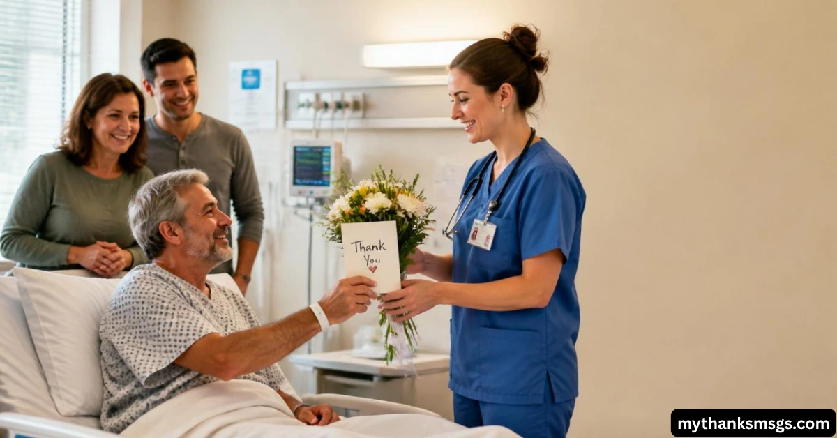 Thank You Message to Nurses After Surgery