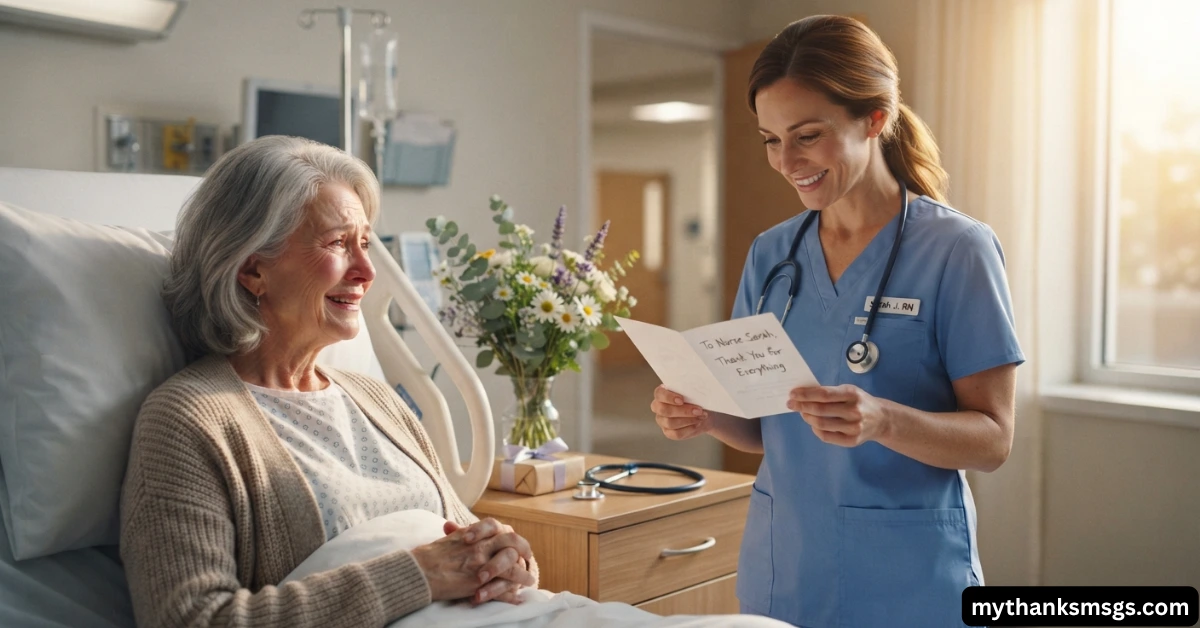 Wrapping Up Your Thank You Message to Nurses