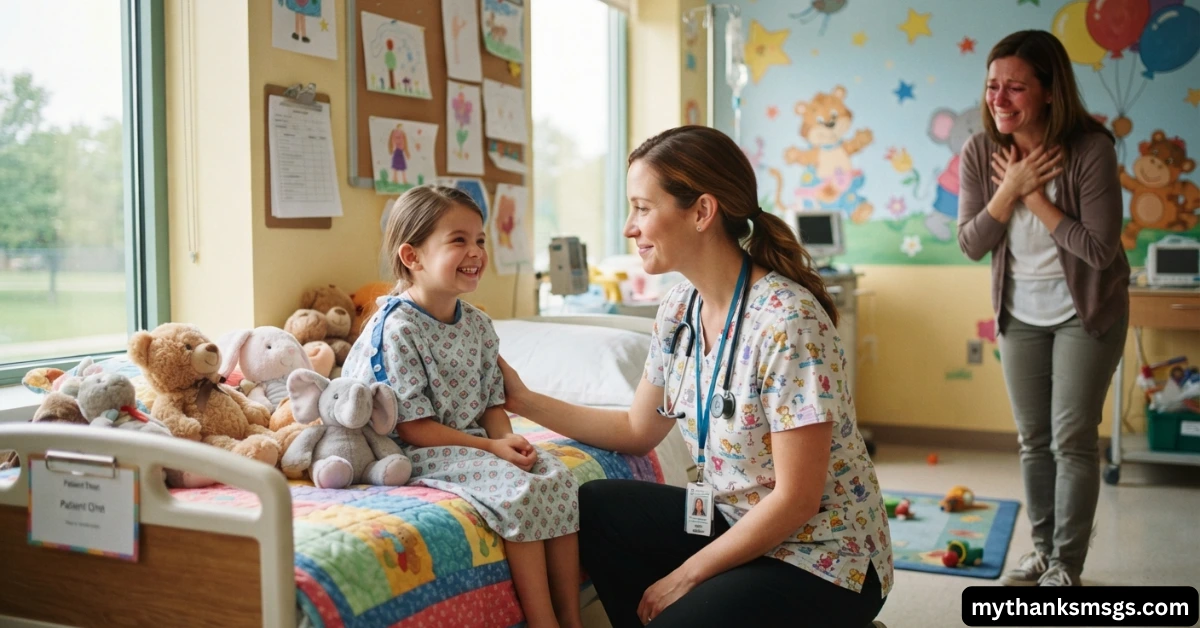 Thank You Message to Pediatric Nurses