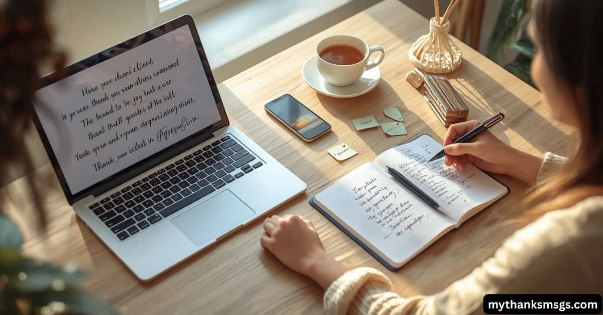 Writing Client Thank You Quotes Made Easy