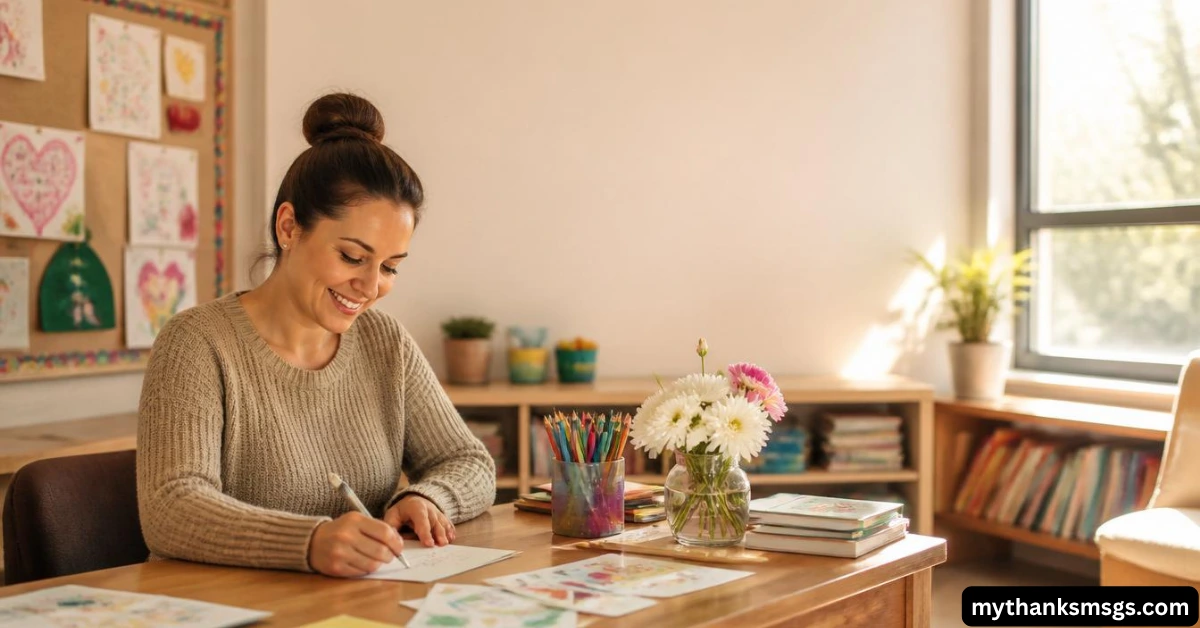 Tips for Writing Thank You Notes to Parents from Teachers