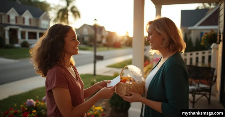 50 Best Thank You Note to Neighbor Examples