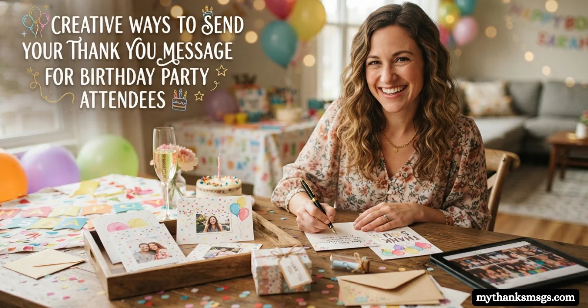 Creative Ways to Send Your Thank You Message